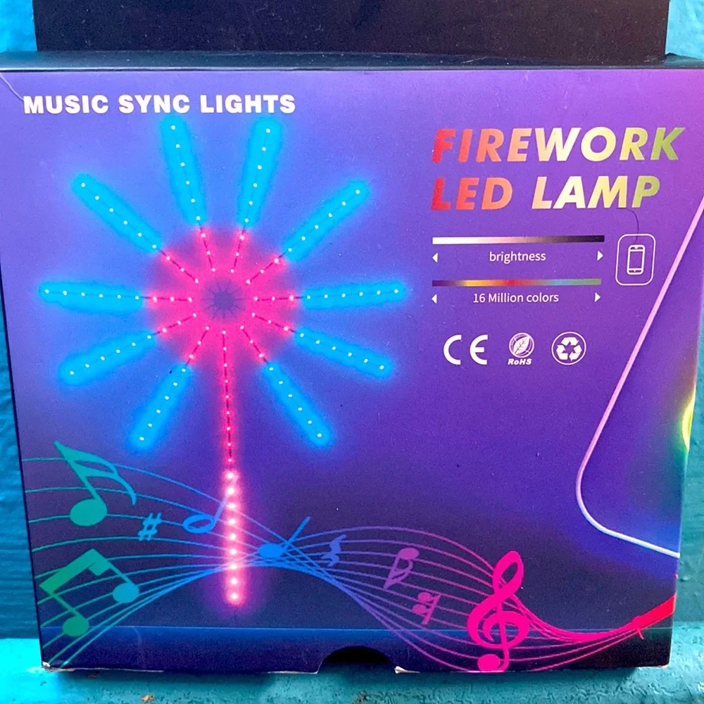 Music Sync lights firework LED